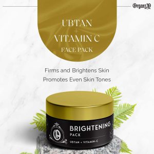 brightening face pack